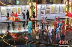 “皖美如画·RCEP成员国华人书画大赛”优秀作品展在黄山市举行